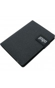Siyah kapaklı PU deri 6500 mAh powerbank organizer